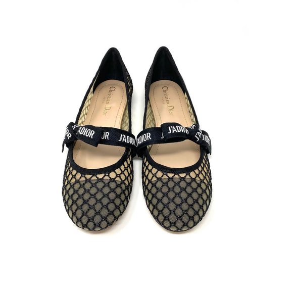 dior mesh flats